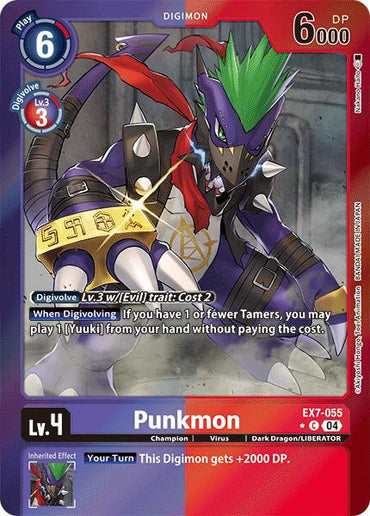 Punkmon [EX7-055] (Foil) [Digimon LIBERATOR] 