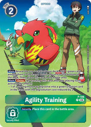 Agility Training [P-106] (Starter Deck 18 Exclusive) [Promotional Cards]