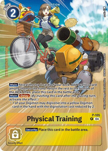 Physical Training [P-105] (Starter Deck 19 Exclusive) [Digimon Promotion Cards]