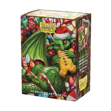 Dragon Shield: Standard 100ct Brushed Art Sleeves - Christmas 2024 