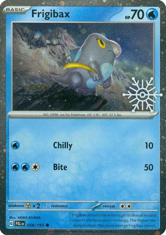 Frigibax (058/193) (Holiday Calendar) [Miscellaneous Cards] 