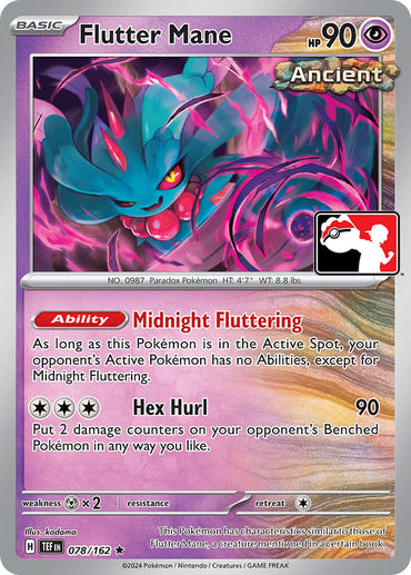 Flutter Mane (078/162) [Prize Pack Series Five] 