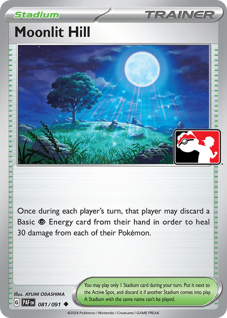 Moonlit Hill (081/091) [Prize Pack Series Five] 