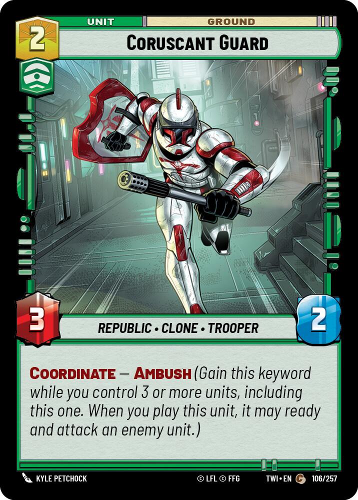 Coruscant Guard (106/257) [Twilight of the Republic] 