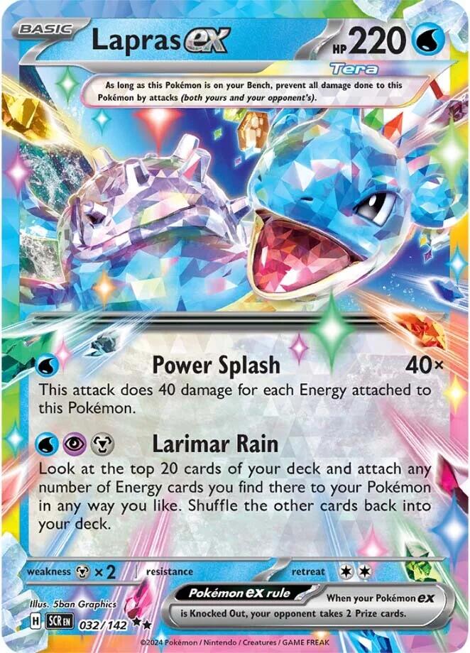 Lapras ex (032/142) [Scarlet & Violet: Stellar Crown] 