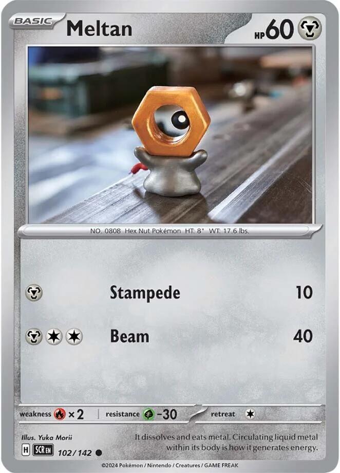 Meltan (102/142) [Scarlet & Violet: Stellar Crown]