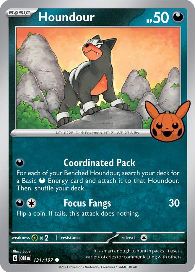 Houndour (131/197) [Trick or Trade 2024] 