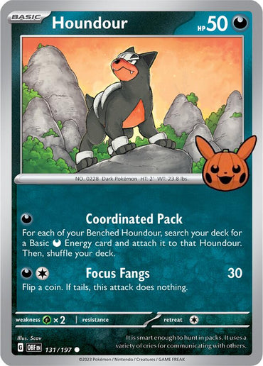 Houndour (131/197) [Trick or Trade 2024] 