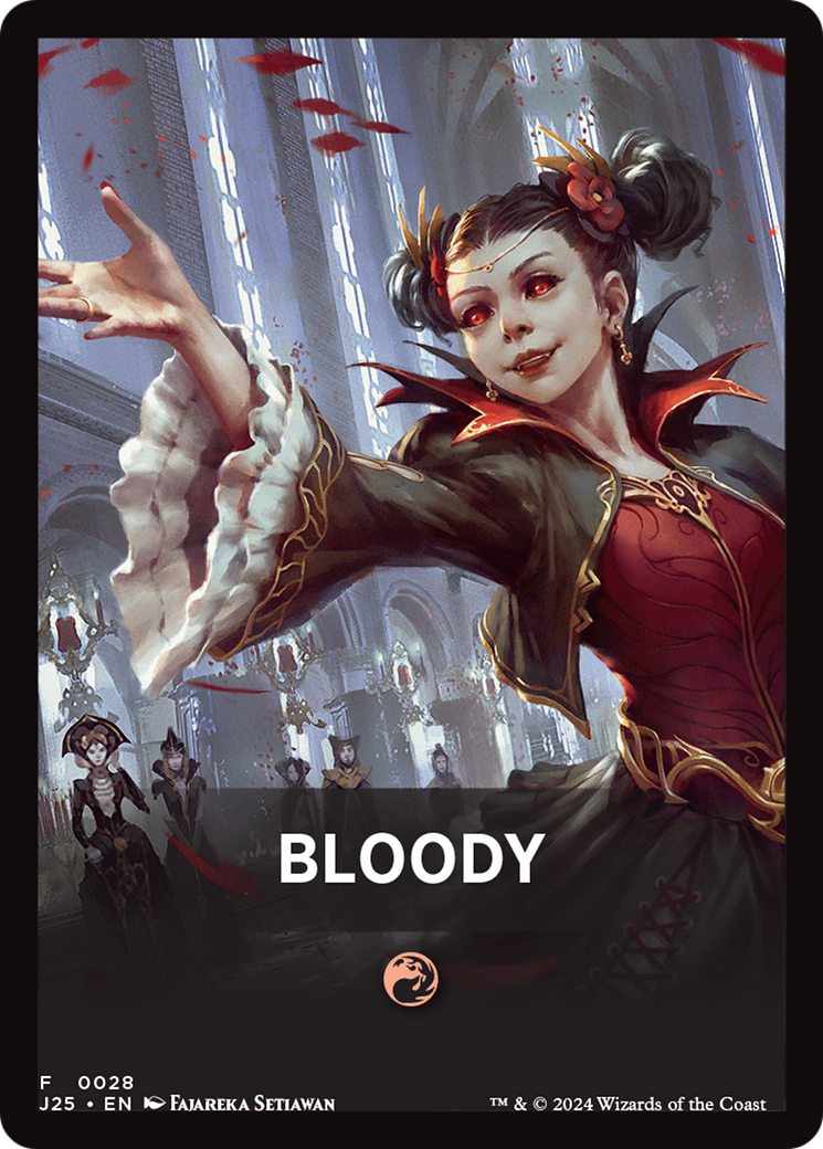 Bloody Theme Card [Foundations Jumpstart Front Cards] 