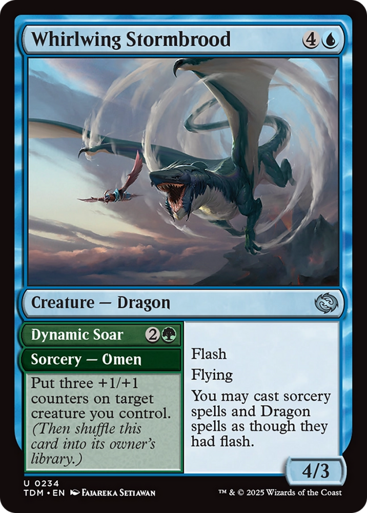 Whirlwing Stormbrood [Tarkir: Dragonstorm]