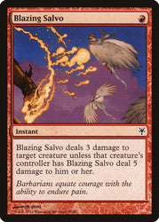 Blazing Salvo [Duel Decks: Sorin vs. Tibalt] 