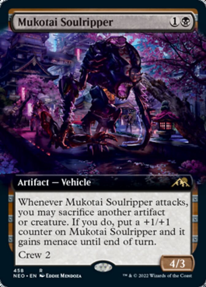 Mukotai Soulripper (Extended Art) [Kamigawa: Neon Dynasty] 