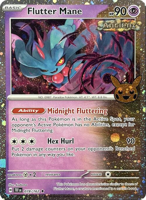 Flutter Mane (078/162) (Cosmos Holo) [Trick or Trade 2024] 