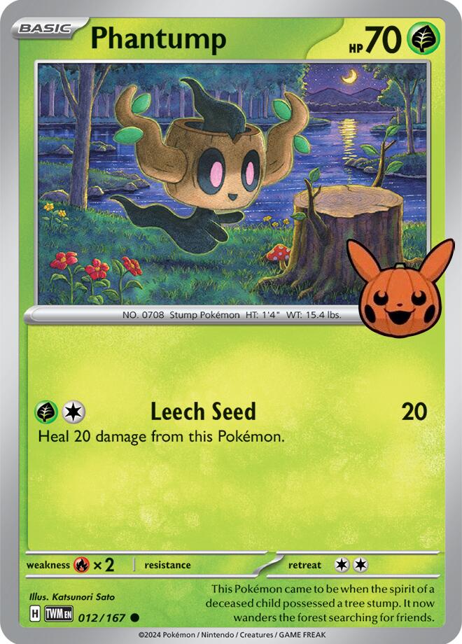 Phantump (012/167) [Trick or Trade 2024] 