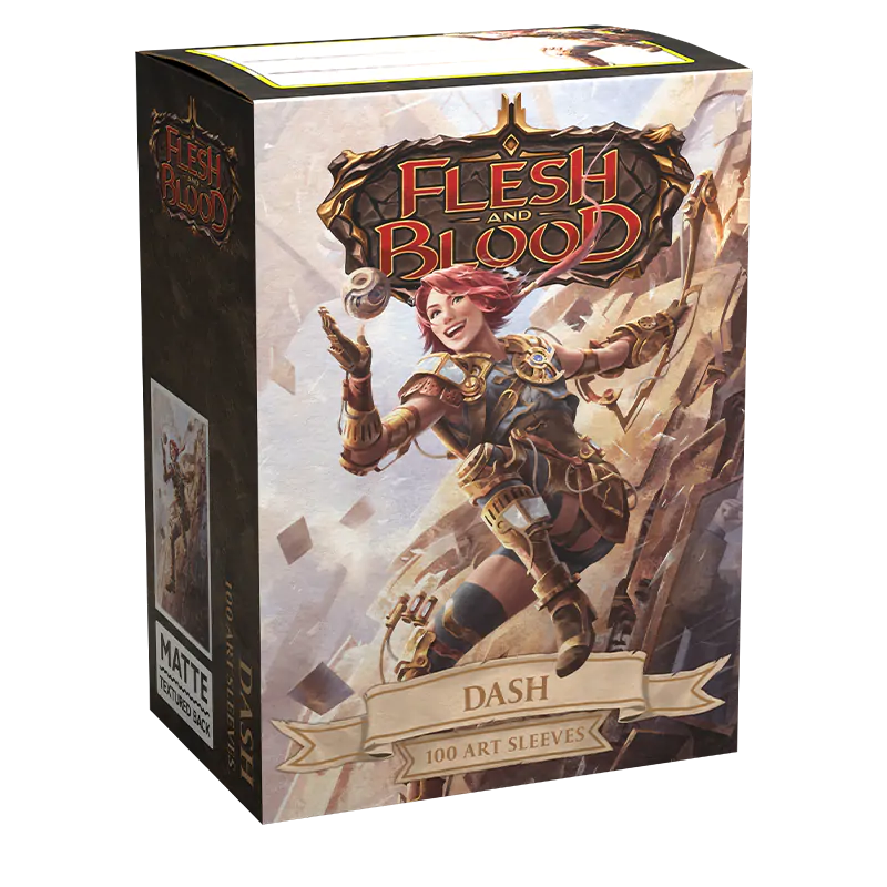 Dragon Shield: Standard 100ct Art Sleeves - Flesh and Blood (Dash, Inventor Extraordinaire) 