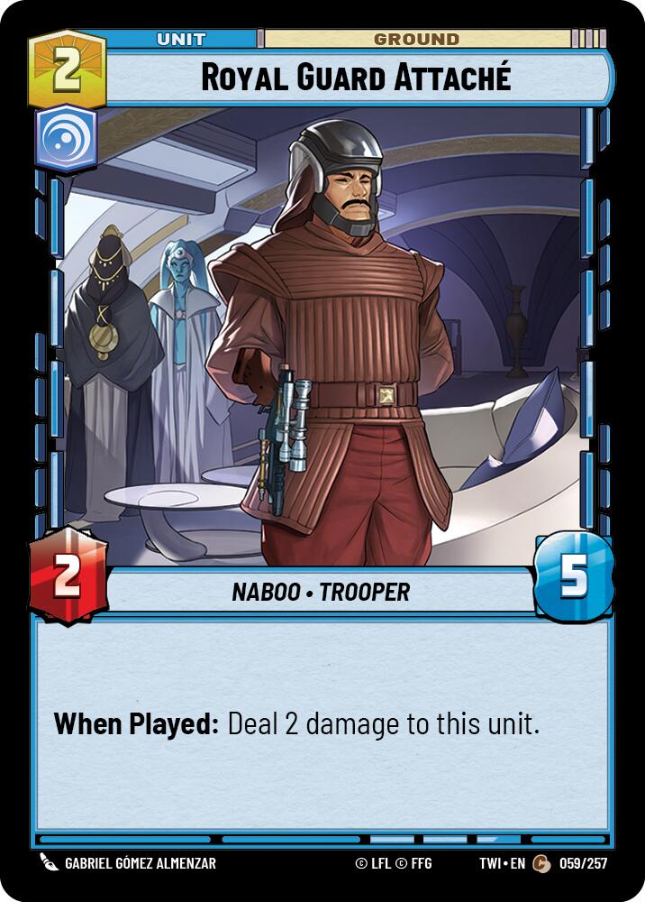 Royal Guard Attache (059/257) [Twilight of the Republic] 