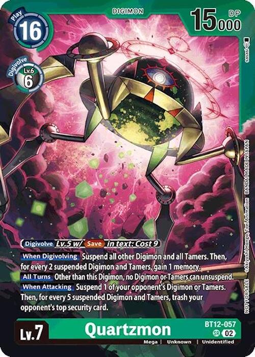 Quartzmon [BT12-057] (Event Pack 7) [Across Time] 