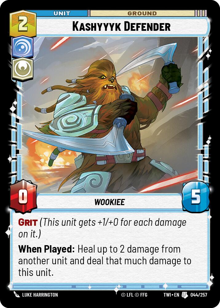 Kashyyk Defender (044/257) [Twilight of the Republic] 