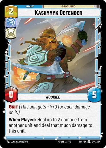 Kashyyk Defender (044/257) [Twilight of the Republic] 