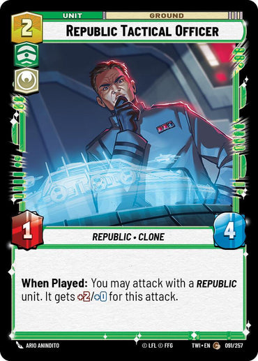 Republic Tactical Officer (091/257) [Twilight of the Republic] 