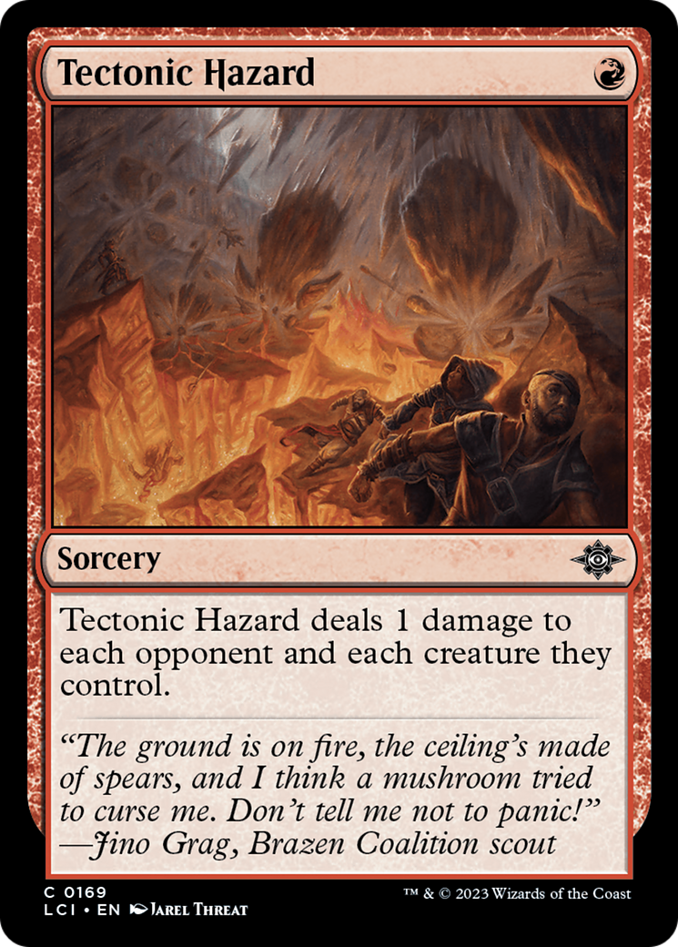 Tectonic Hazard [The Lost Caverns of Ixalan] 