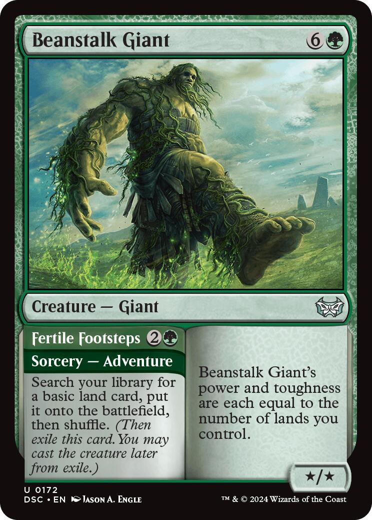 Beanstalk Giant [Duskmourn: House of Horror Commander] 