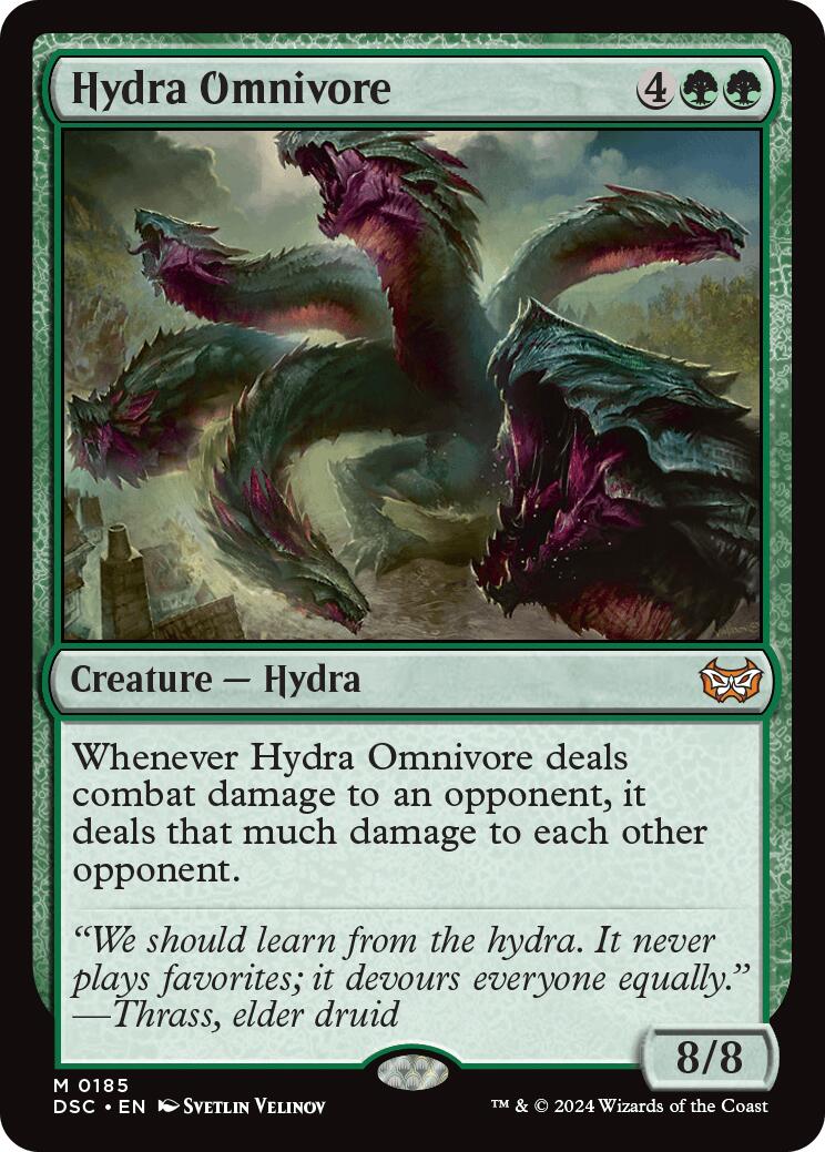 Hydra Omnivore [Duskmourn: House of Horror Commander] 