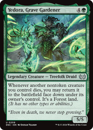 Yedora, Grave Gardener [Duskmourn: House of Horror Commander] 