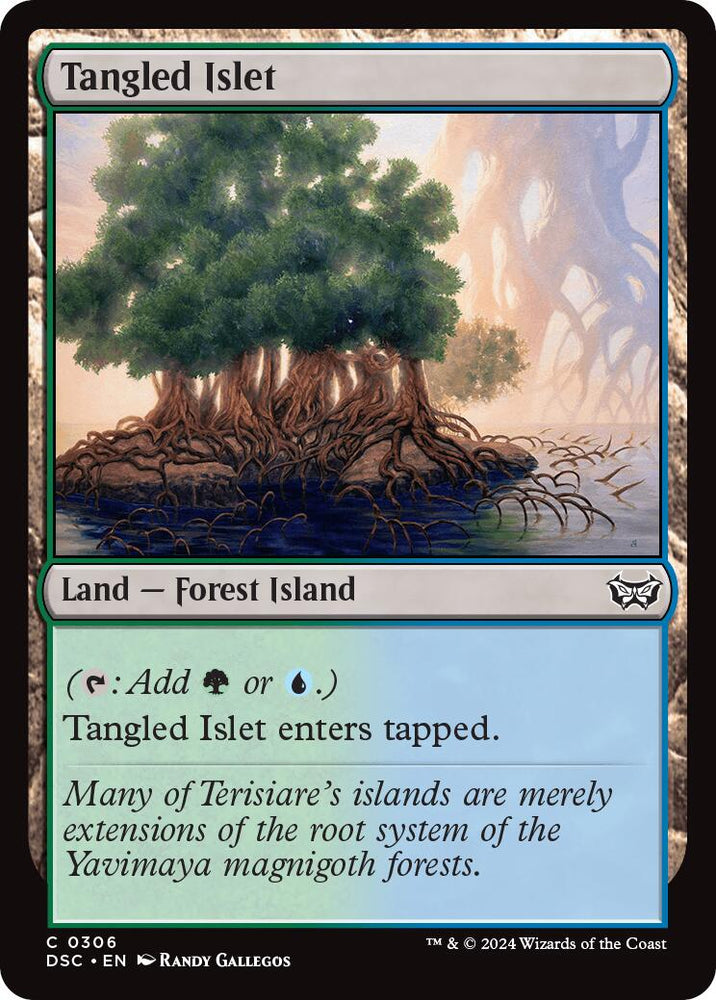 Tangled Islet [Duskmourn: House of Horror Commander] 