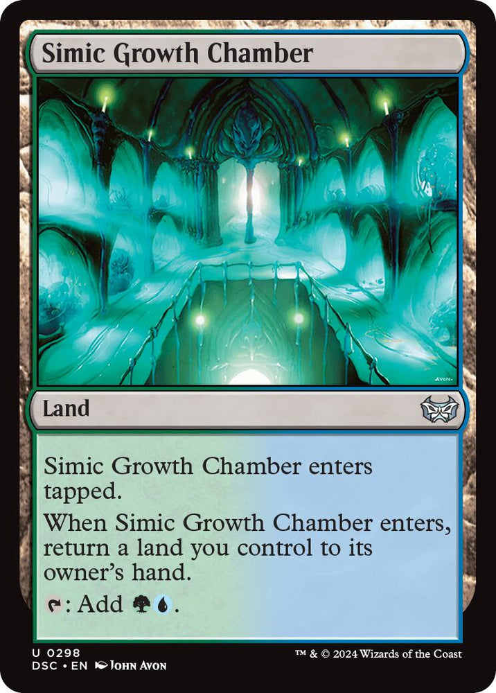 Simic Growth Chamber [Duskmourn: House of Horror Commander] 