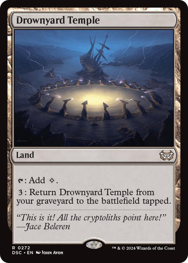 Drownyard Temple [Duskmourn: House of Horror Commander] 