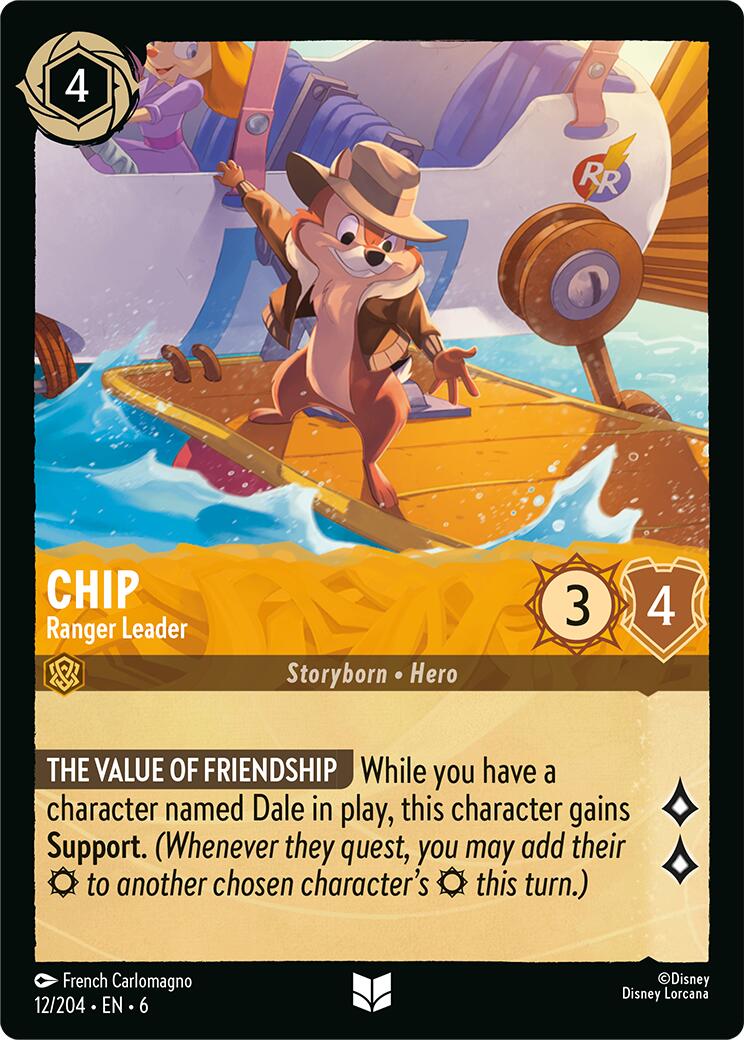 Chip - Ranger Leader (12/204) [Azurite Sea] 