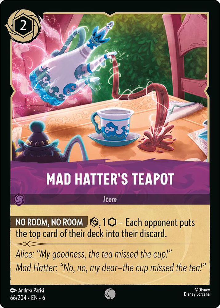 Mad Hatter's Teapot (66/204) [Azurite Sea] 