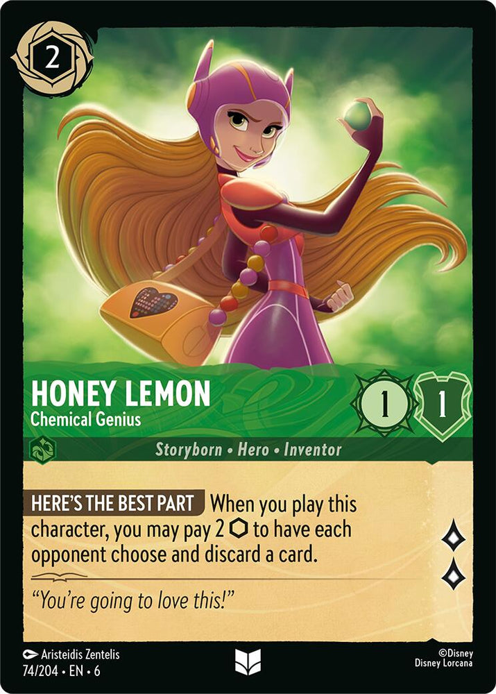 Honey Lemon - Chemical Genius (74/204) [Azurite Sea] 