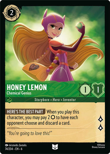 Honey Lemon - Chemical Genius (74/204) [Azurite Sea] 