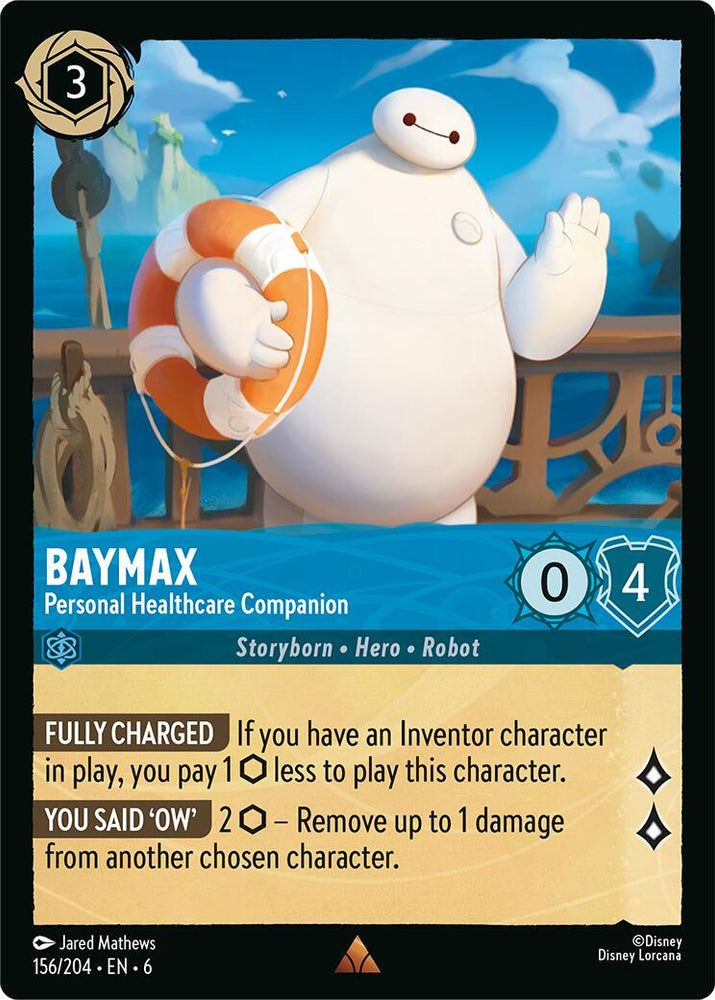 Baymax - Personal Healthcare Companion (156/204) [Azurite Sea] 