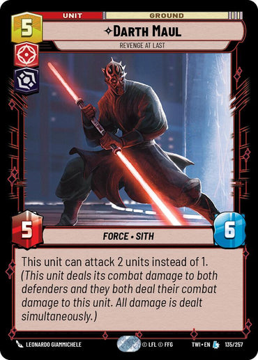Darth Maul - Revenge at Last (135/257) [Twilight of the Republic] 