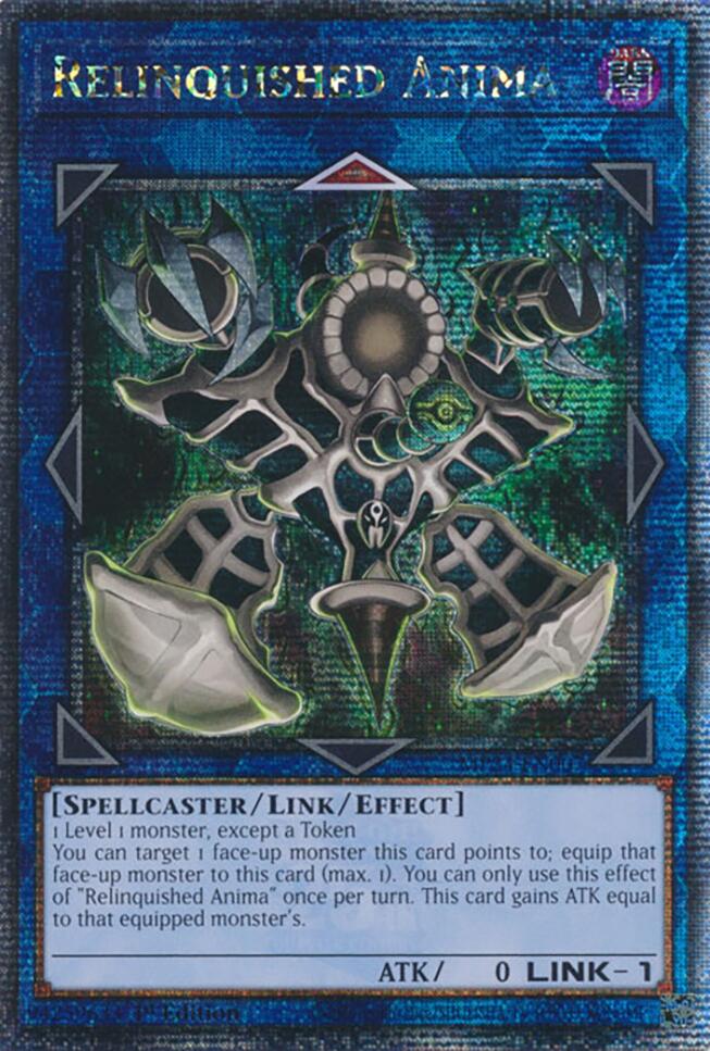 Relinquished Anima [MP24-EN007] Quarter Century Secret Rare 