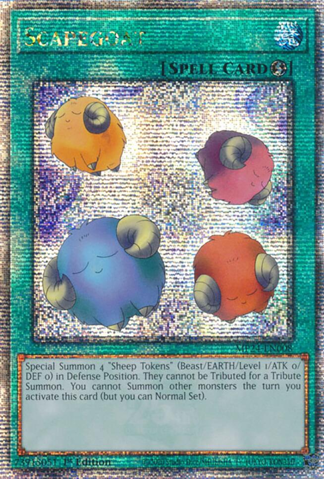 Scapegoat [MP24-EN008] Quarter Century Secret Rare 