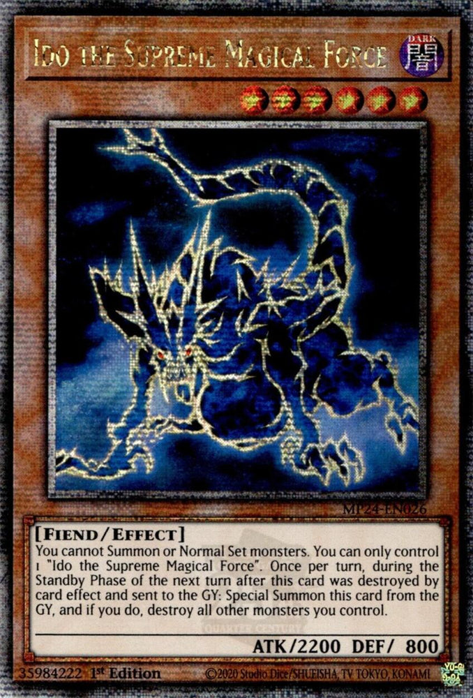 Gone the Supreme Magical Force [MP24-EN026] Quarter Century Secret Rare 