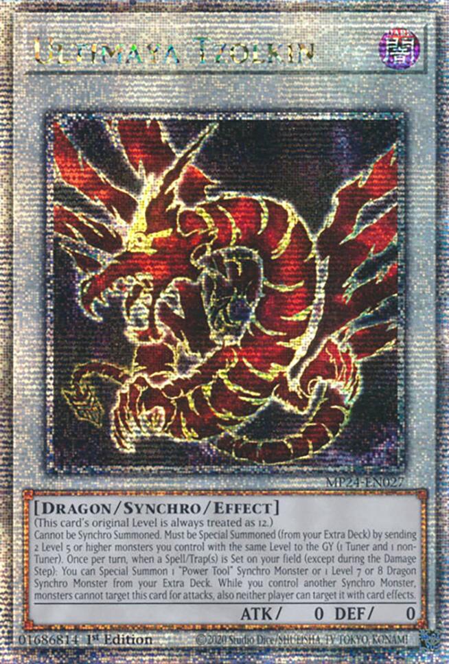Ultimaya Tzolkin [MP24-EN027] Quarter Century Secret Rare 