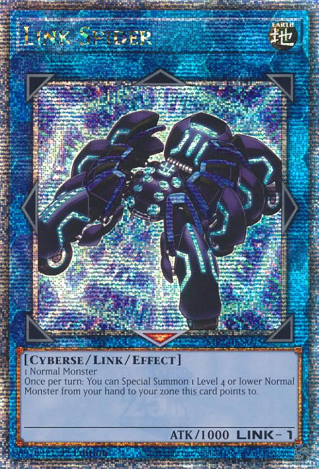Link Spider [MP24-EN045] Quarter Century Secret Rare 