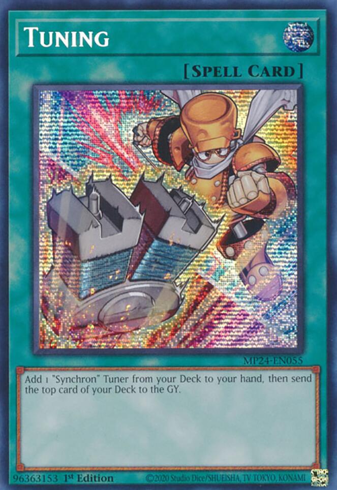 Tuning (Alternate Art) [MP24-EN055] Prismatic Secret Rare 