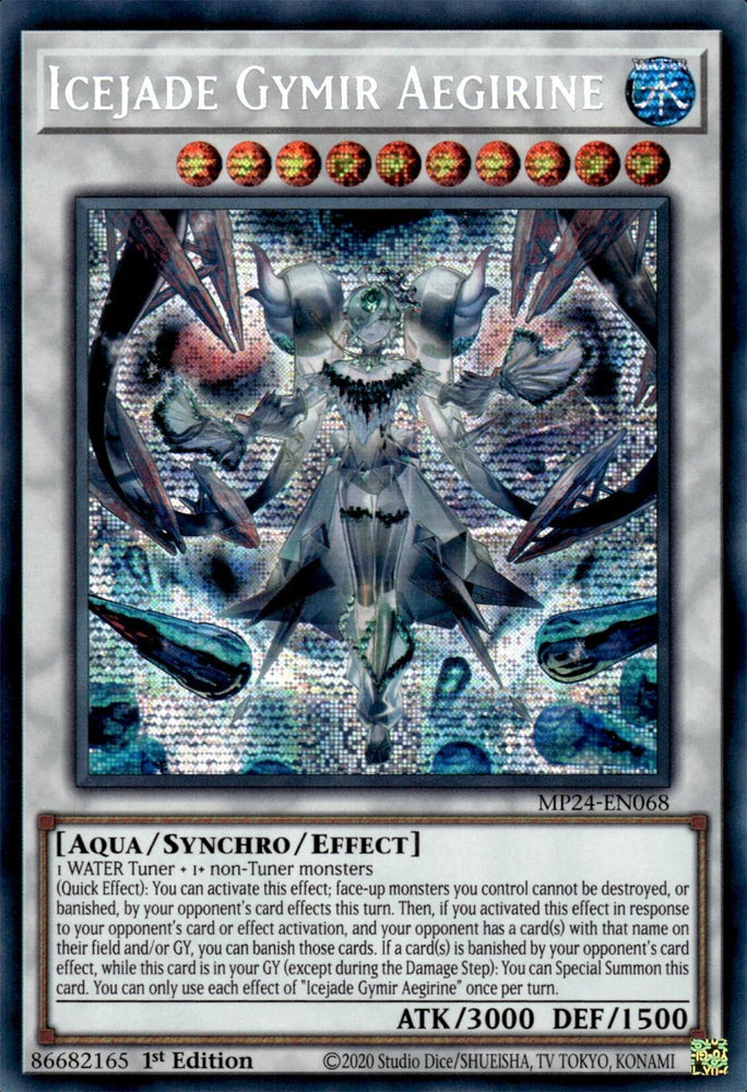 Icejade Gymir Aegirine [MP24-EN068] Prismatic Secret Rare 