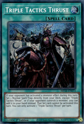 Triple Tactics Thrust [MP24-EN073] Prismatic Secret Rare 