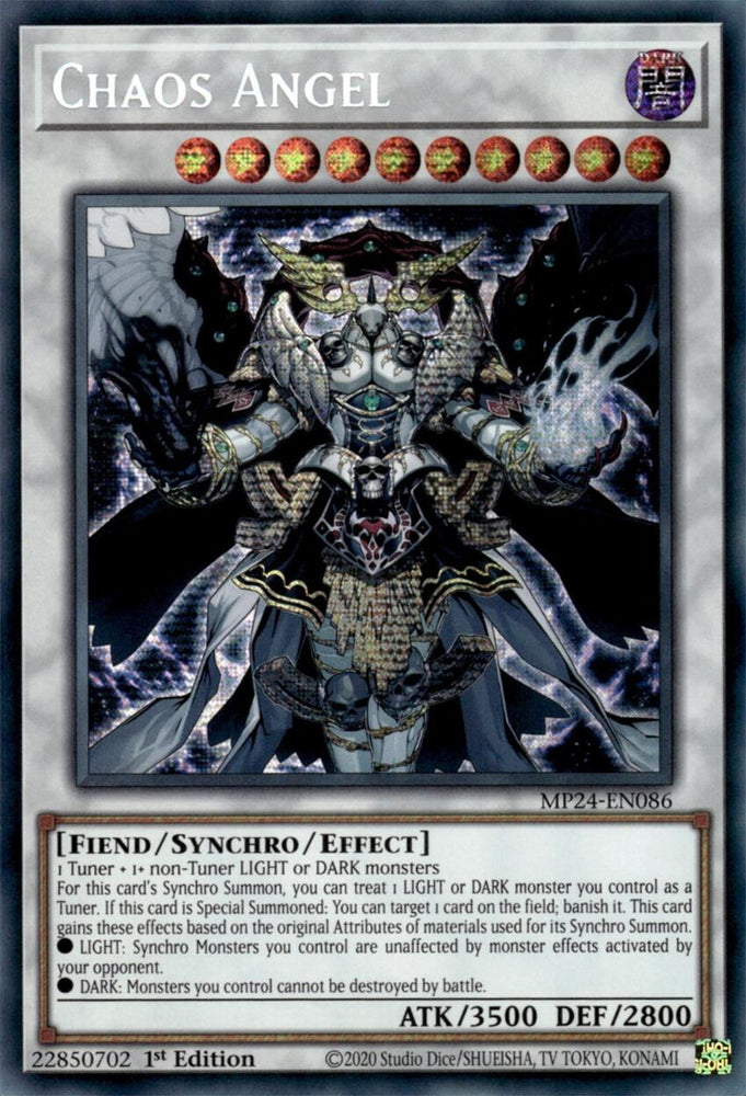 Chaos Angel [MP24-EN086] Prismatic Secret Rare 