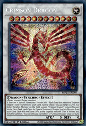 Crimson Dragon (card) [MP24-EN097] Prismatic Secret Rare 