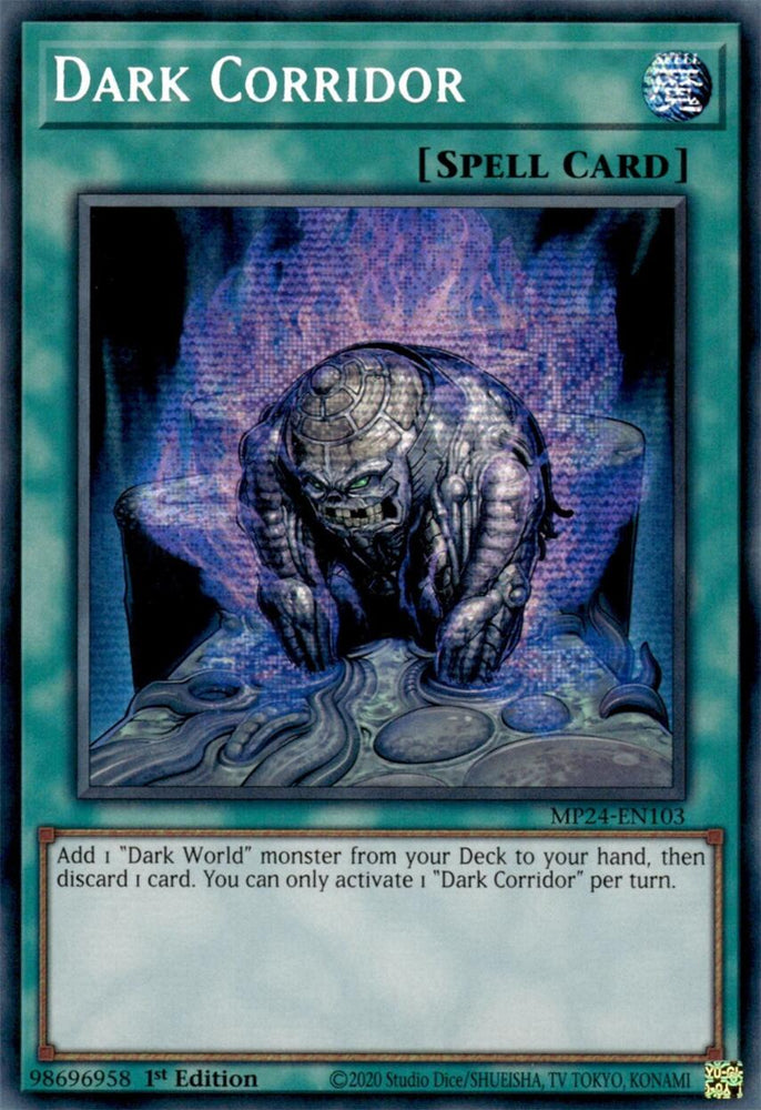 Dark Corridor [MP24-EN103] Prismatic Secret Rare 
