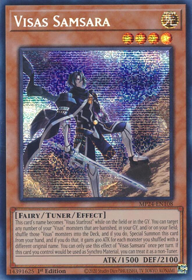 Samsara Visas [MP24-EN108] Prismatic Secret Rare 