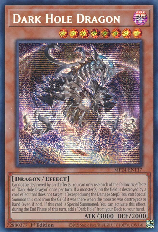 Dark Hole Dragon [MP24-EN117] Prismatic Secret Rare 
